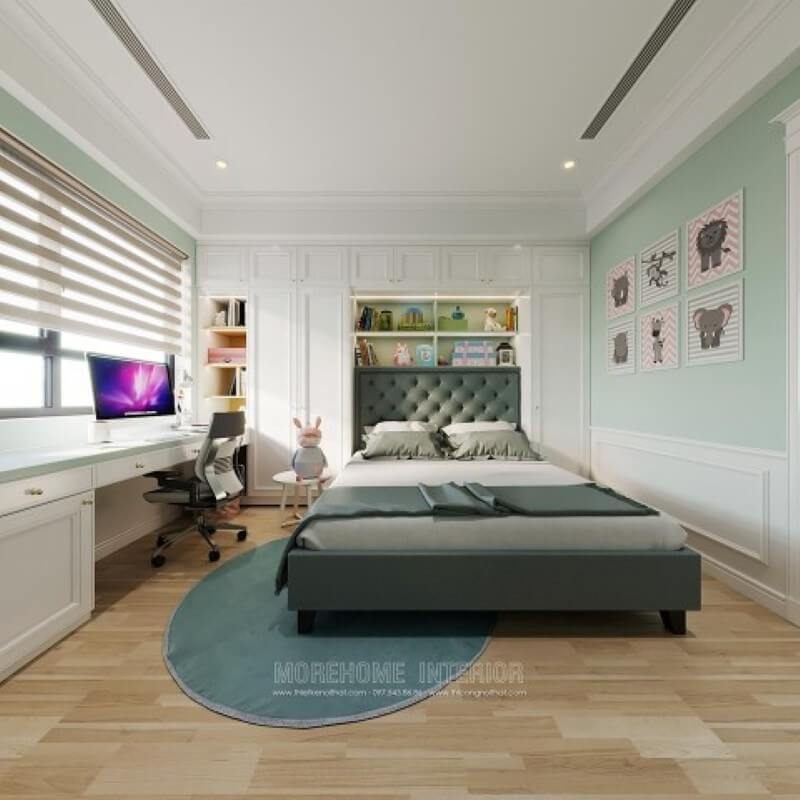 Mẫu giường ngủ con đẹp mắt và đầy ấn tượng