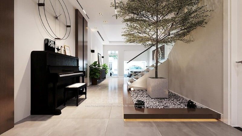 Mẫu gạch ốp lát nền nhà màu nâu sang trọng - Giúp gia chủ lau chùi dễ dàng